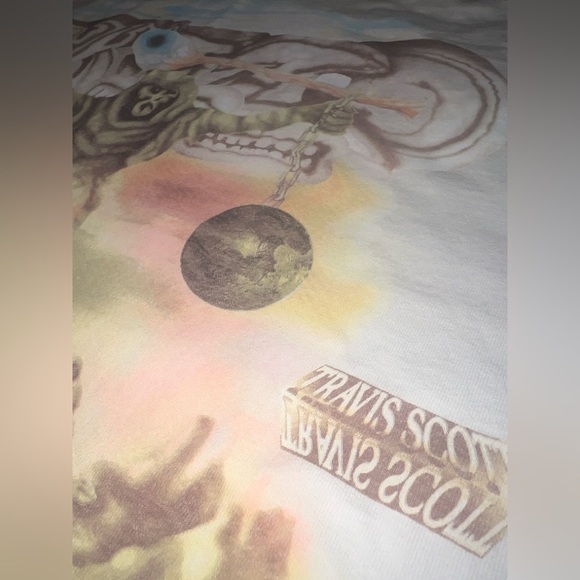 Travis Scott Skitzo Circus Maximus Tour Tee in Medium - Picture 4 of 9